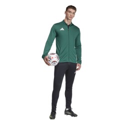 ADIDAS ENTRADA26 TRACK JACKET - DRKGRN/WHITE