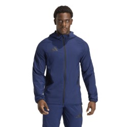 ADIDAS TIRO TRAVEL WINDBREAKER - TENABL/BLACK