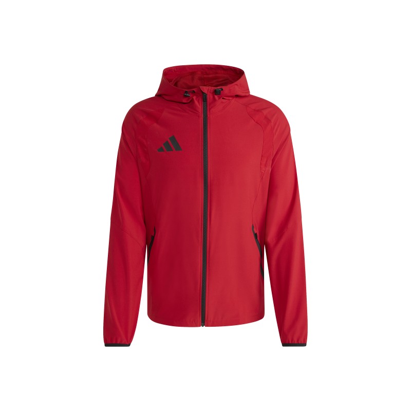 ADIDAS TIRO TRAVEL WINDBREAKER - TEPORE/BLACK