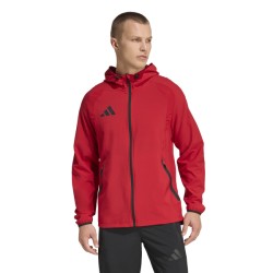 ADIDAS TIRO TRAVEL WINDBREAKER - TEPORE/BLACK
