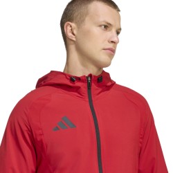 ADIDAS TIRO TRAVEL WINDBREAKER - TEPORE/BLACK