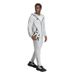 ADIDAS TIRO TRAVEL WINDBREAKER - TMLGGR/BLACK