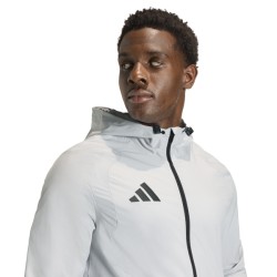 ADIDAS TIRO TRAVEL WINDBREAKER - TMLGGR/BLACK