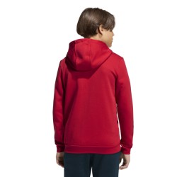 ADIDAS ENTRADA26 FULL ZIP HOODIE JR. - TEPORE/WHITE