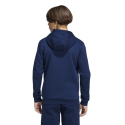 ADIDAS ENTRADA26 FULL ZIP HOODIE JR. - TENABL/WHITE