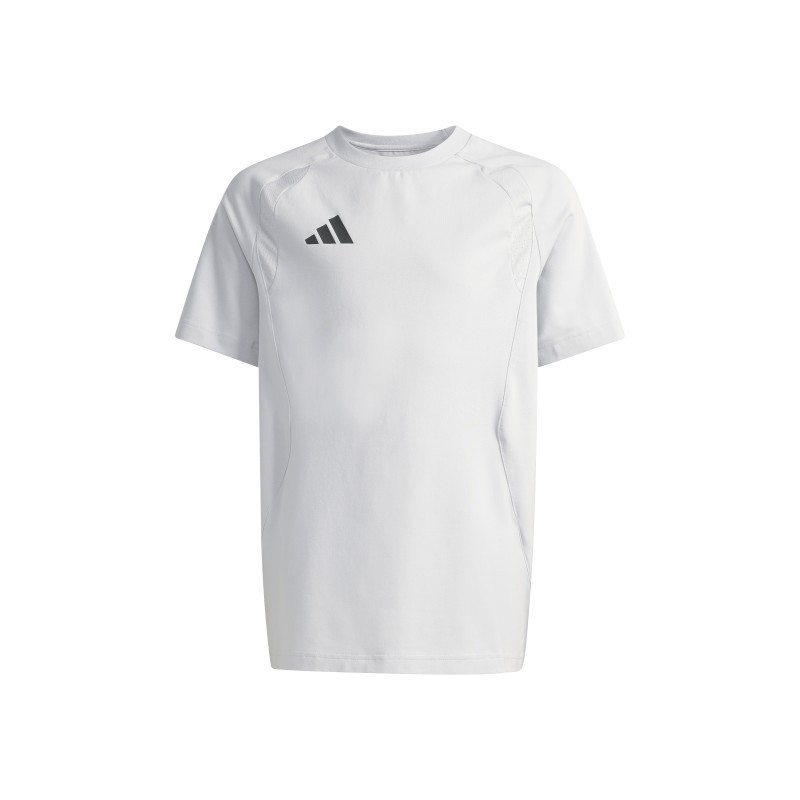 ADIDAS TIRO TRAVEL TEE JR. - TMLGGR/BLACK