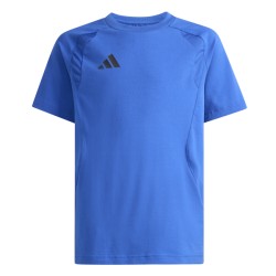 ADIDAS TIRO TRAVEL TEE JR. - ROYBLU/BLACK
