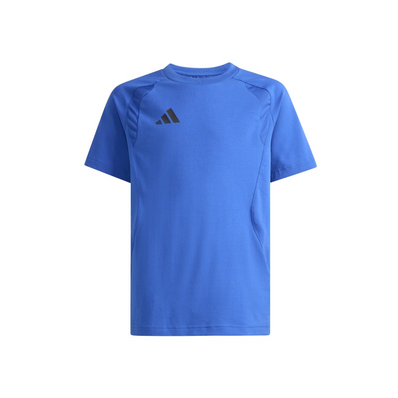 ADIDAS TIRO TRAVEL TEE JR. - ROYBLU/BLACK
