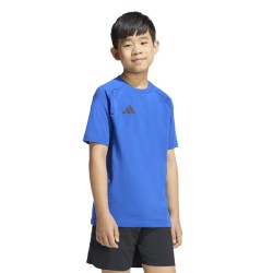 ADIDAS TIRO TRAVEL TEE JR. - ROYBLU/BLACK