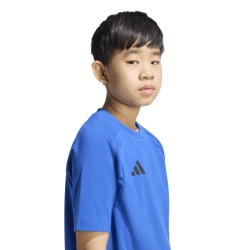 ADIDAS TIRO TRAVEL TEE JR. - ROYBLU/BLACK
