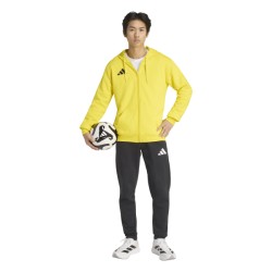 ADIDAS ENTRADA26 FULL ZIP HOODIE - TMYELL/BLACK