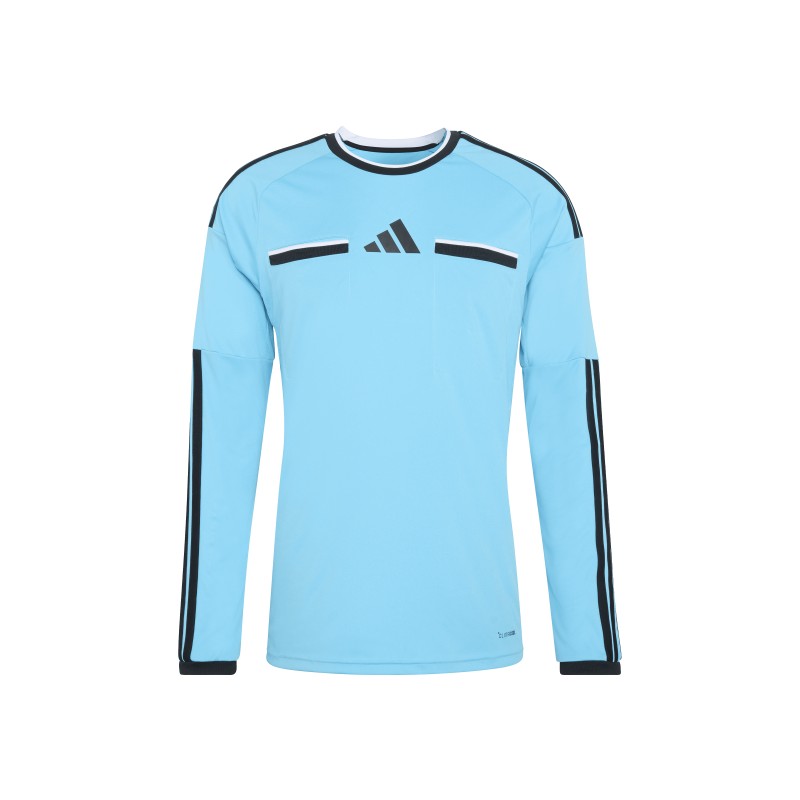 ADIDAS REFEREE 26 JERSEY LONG SLEEVE - BRCYAN/BLACK