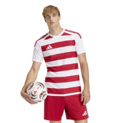 ADIDAS HOOPED26 JERSEY - WHITE/TEPORE