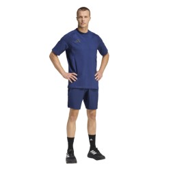ADIDAS TIRO TRAVEL TEE - TENABL/BLACK