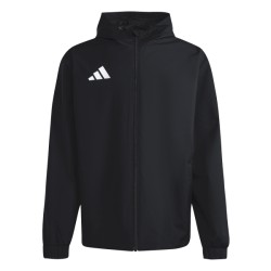 ADIDAS ENTRADA26 ALL WEATHER JACKET - BLACK/WHITE