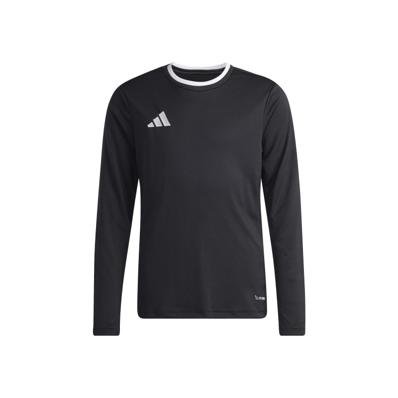ADIDAS ENTRADA26 LONG SLEEVE JERSEY JR. - BLACK/WHITE
