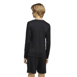 ADIDAS ENTRADA26 LONG SLEEVE JERSEY JR. - BLACK/WHITE