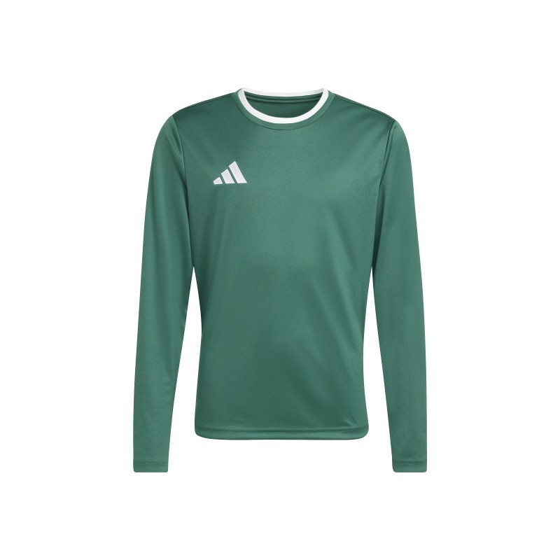 ADIDAS ENTRADA26 LONG SLEEVE JERSEY JR. - DRKGRN/WHITE