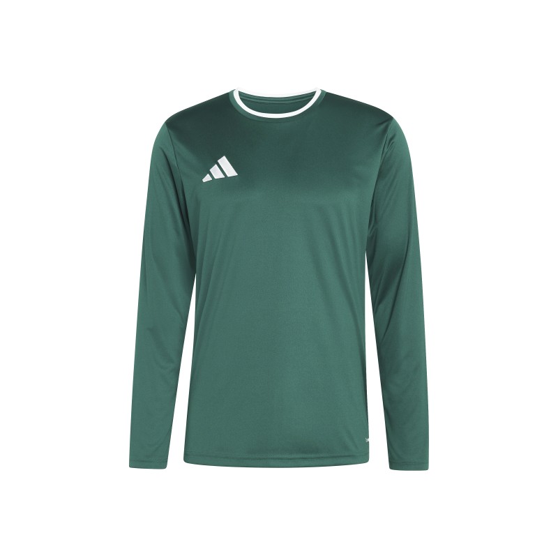 ADIDAS ENTRADA26 LONG SLEEVE JERSEY - DRKGRN/WHITE