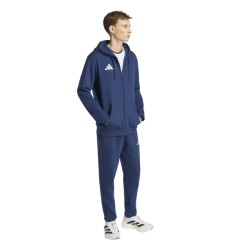 ADIDAS ENTRADA26 FULL ZIP HOODIE - TENABL/WHITE