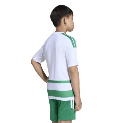 ADIDAS HOOPED26 JERSEY JR. - WHITE/TEAGRN