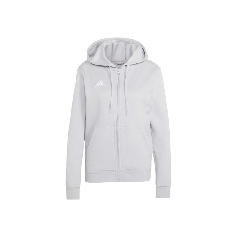 ADIDAS ENTRADA 26 FZ HOOD W. - TMLGGR/WHITE