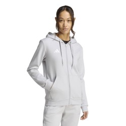 ADIDAS ENTRADA 26 FZ HOOD W. - TMLGGR/WHITE