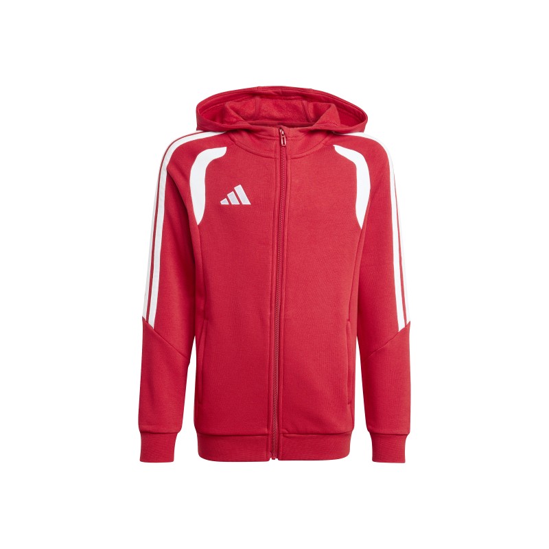 ADIDAS TIRO26 LEAGUE SW FZ HD JR. - TEPORE/WHITE