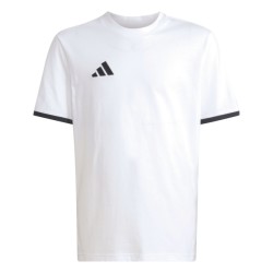 ADIDAS ENTRADA 26 TEE JR. - WHITE/BLACK