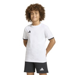 ADIDAS ENTRADA 26 TEE JR. - WHITE/BLACK