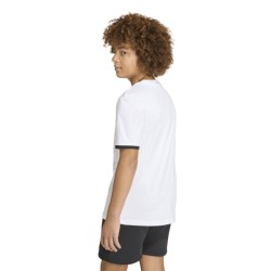 ADIDAS ENTRADA 26 TEE JR. - WHITE/BLACK