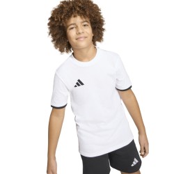 ADIDAS ENTRADA 26 TEE JR. - WHITE/BLACK