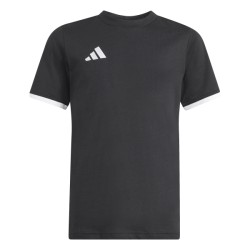 ADIDAS ENTRADA 26 TEE JR. - BLACK/WHITE