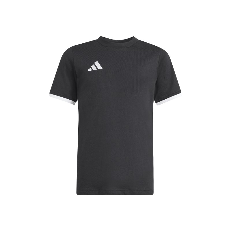 ADIDAS ENTRADA 26 TEE JR. - BLACK/WHITE