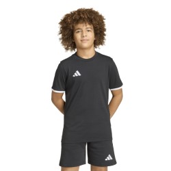 ADIDAS ENTRADA 26 TEE JR. - BLACK/WHITE