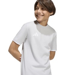 ADIDAS ENTRADA 26 TEE JR. - TMLGGR/WHITE