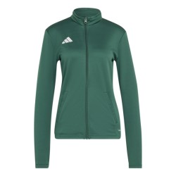 ADIDAS ENTRADA 26 TK JKT W. - DRKGRN/WHITE