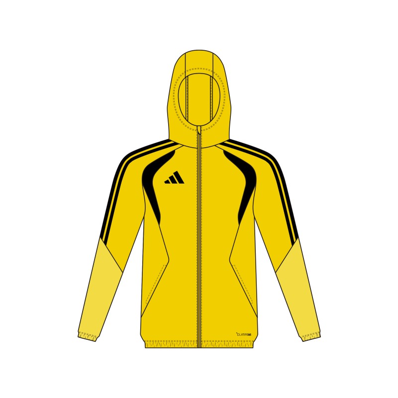 ADIDAS TIRO26C AW JKT JR. - TMYELL/LGTYEL