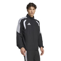 ADIDAS TIRO26 LEAGUE PRESENTATION JACKET - BLACK/WHITE