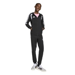 ADIDAS TIRO26 LEAGUE SW FZ HD JR. - BLACK/WHITE