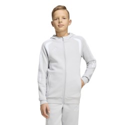 ADIDAS TIRO26 LEAGUE SW FZ HD JR. - TMLGGR/WHITE