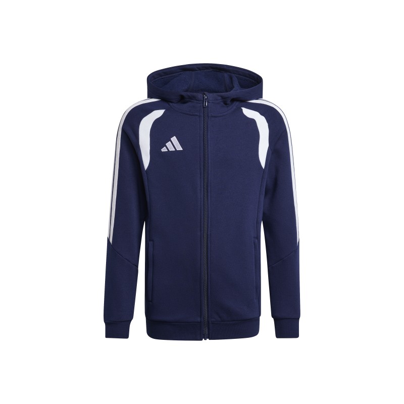 ADIDAS TIRO26 LEAGUE SW FZ HD JR. - TENABL/WHITE