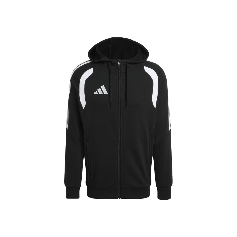 ADIDAS TIRO26 LEAGUE SW FZ HD M - BLACK/WHITE