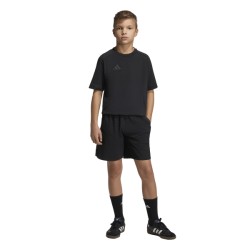 ADIDAS TIRO TRAVEL SHORTS JR. - BLACK