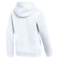 NIKE PARK 26 FLC PO HOODIE JR. - WHITE/BLACK