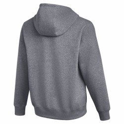 NIKE PARK 26 HOODED FZ - CHARCOAL HEATHR/WHITE