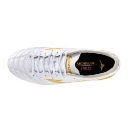 MIZUNO SCARPE MORELIA NEO IV PRO - WHITE/MP GOLD