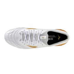 MIZUNO SCARPE MORELIA NEO IV BETA ELITE - WHITE/MP GOLD