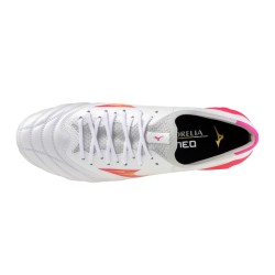 MIZUNO SCARPE MORELIA NEO IV BETA ELITE - WHITE/PINK TETRA