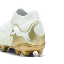 PUMA SCARPE FUTURE 9 PRO FG/AG - PUMA WHITE/METALLIC GOLD